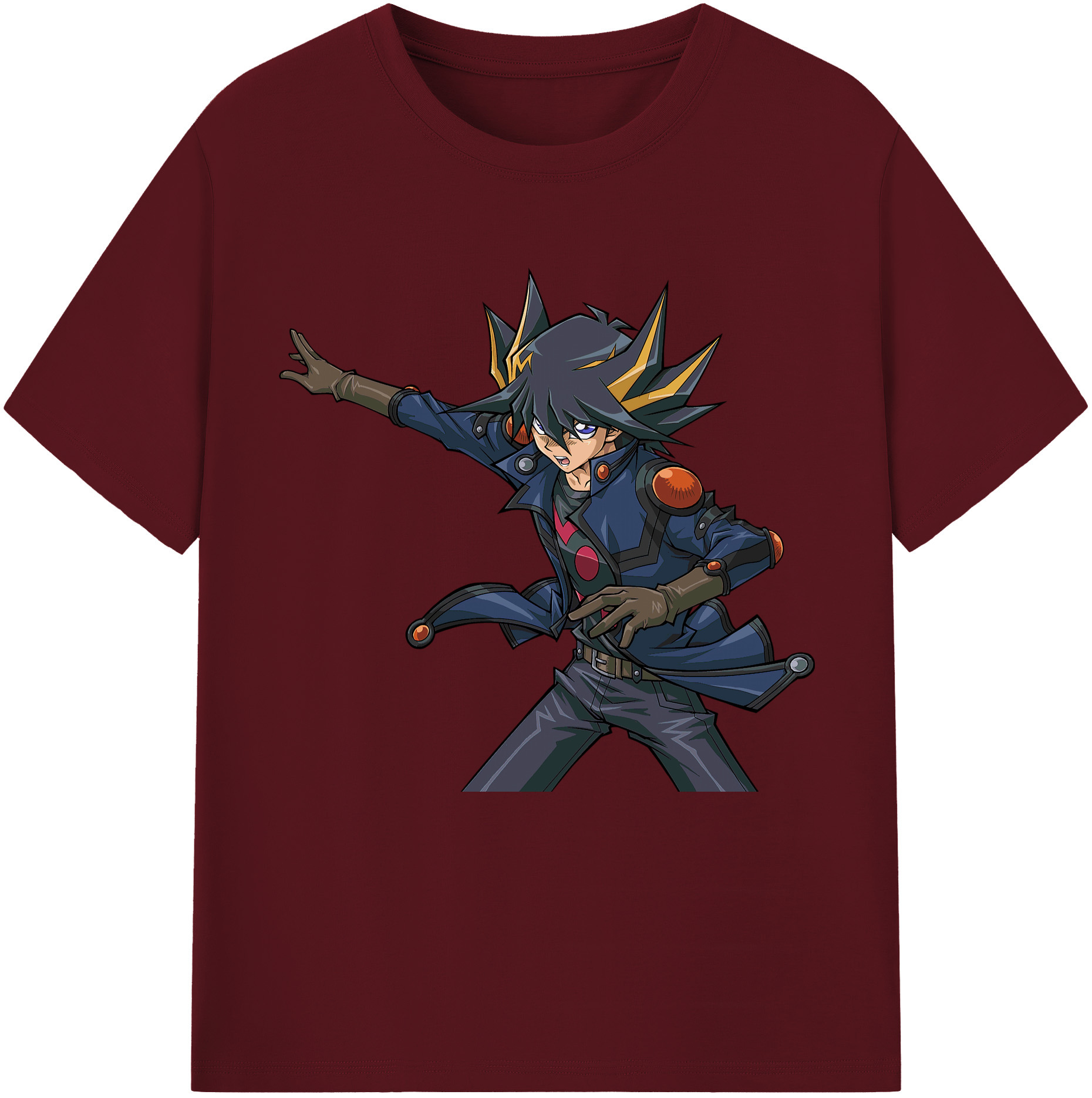 （画像用） 遊☆戯☆王 Yu-Gi-Oh! 綿100％半袖Tシャツ（フロントプリント）